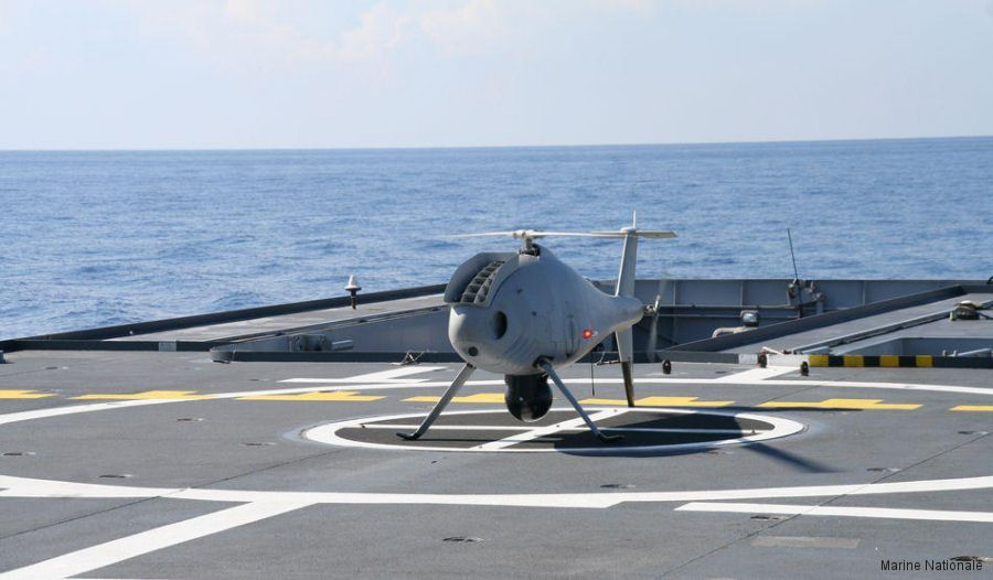 Camcopter S-100 on French Navy OPV
