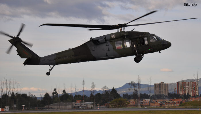 Two additional S-70i for Colombian Army