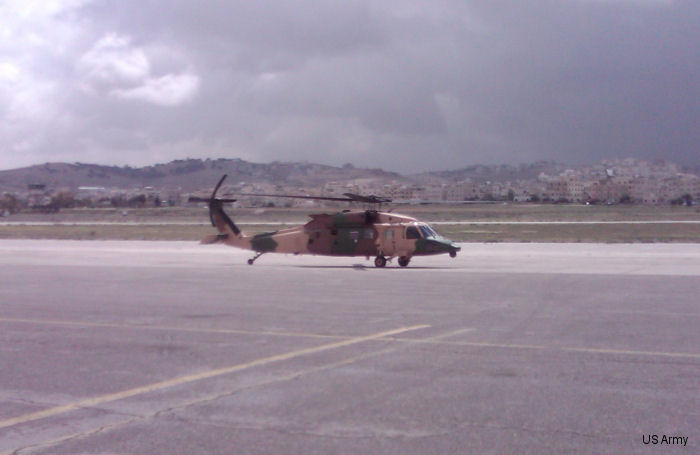 Black Hawk helicopters fit for Jordanian king