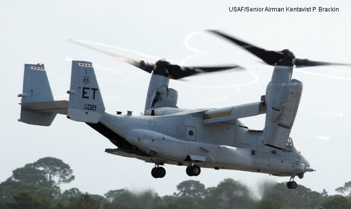 CV-22 Osprey to the USAF National Museum