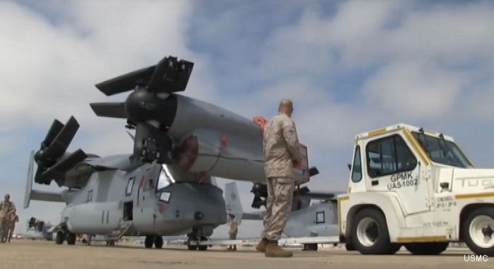 Marines VMM-363 Ospreys moves to Okinawa