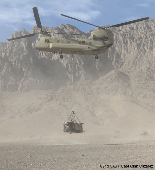 Troopers conduct DART training over Afghanistan