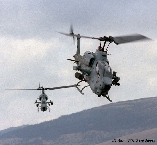 Elbit to Upgrade Marine Corps AH-1W Super Cobras