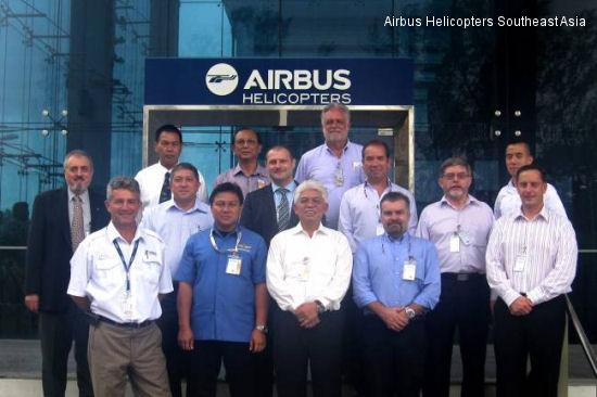 Airbus Helicopters hosts Singapore AHEST meeting