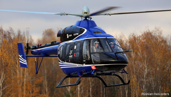 Ansat new light helicopter with hydro-mechanical controls has received additional certification from the Aviation Register of the Interstate Aviation Committee (AR IAC)
