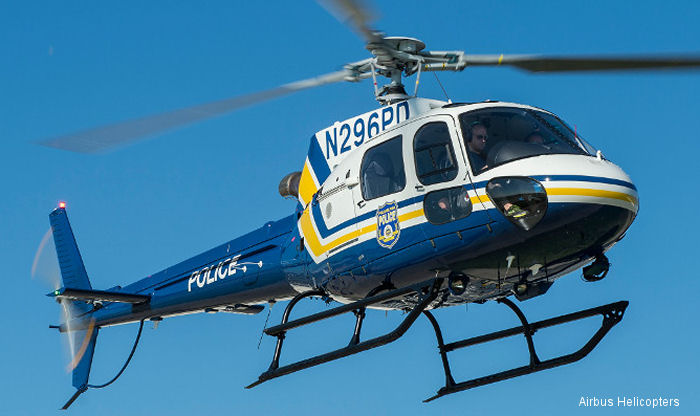 Philadelphia Police received first AS350B2