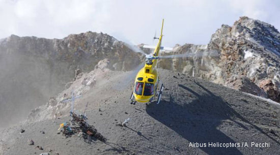 AS350 B3e Breaks Record On Mexico Highest Mountain