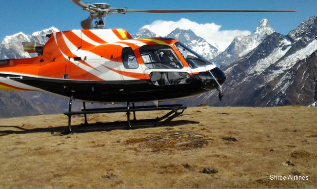 Nepal Shree Airlines gets first AS350 B3e