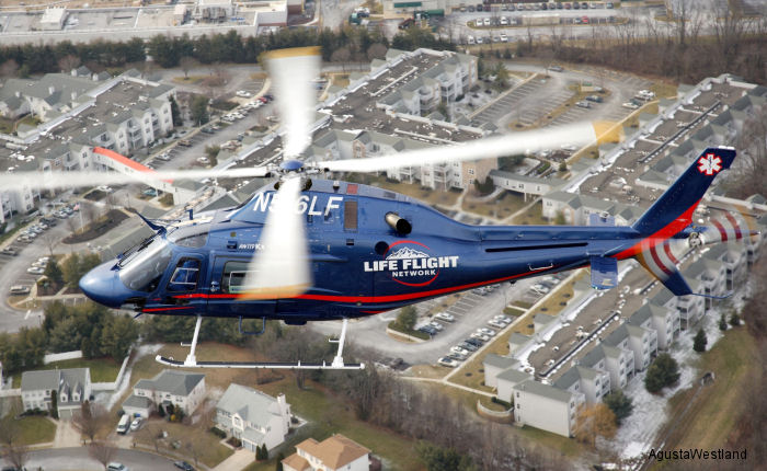 Life Flight Network Takes Delivery of 15th AW119Kx