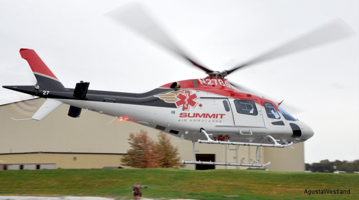 Summit Air Ambulance Gets Its First AW119Kx