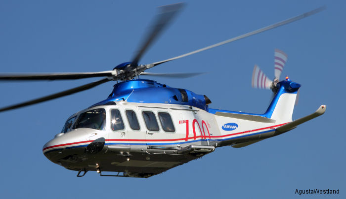 700th AW139 Goes to Samsung