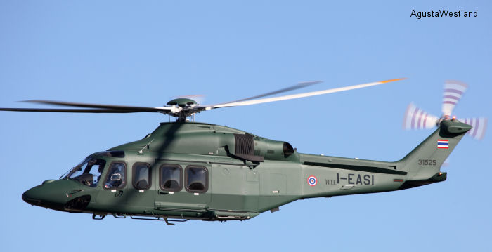Royal Thai Army takes delivery of 2 AW139