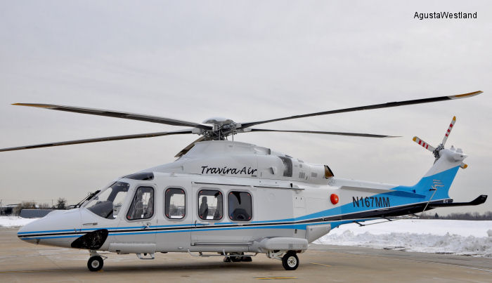 Travira Air to take delivery of two AW139