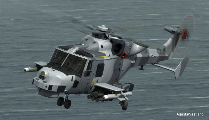 FASGW Missile Integration for Royal Navy AW159