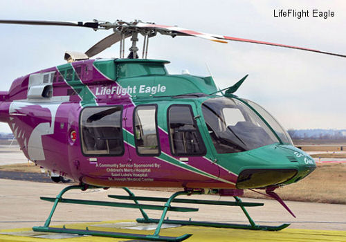 Two new Bell 407GX for LifeFlight Eagle