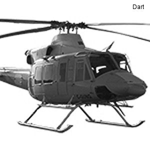 DART launches extended height gear for Bell 412