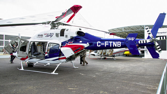 NYPD Bell 429 with Helinet Technologies Suite