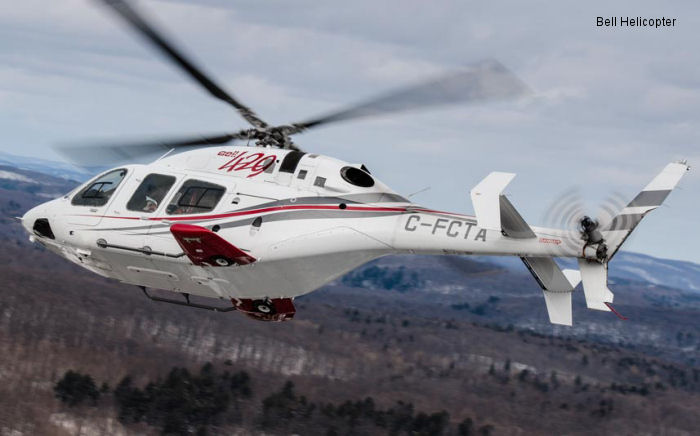 helicopter news January 2014 Bell 429WLG Certified in Canada and Brazil