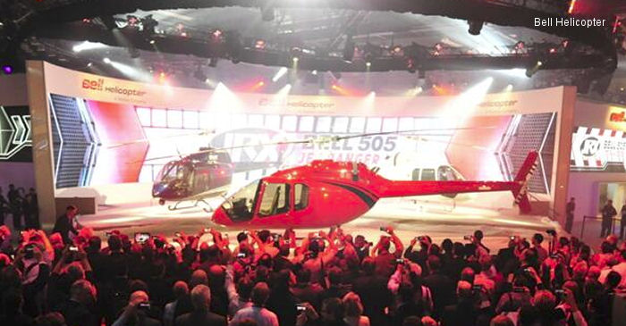 Bell Helicopter unveils the Bell 505 Jet Ranger X