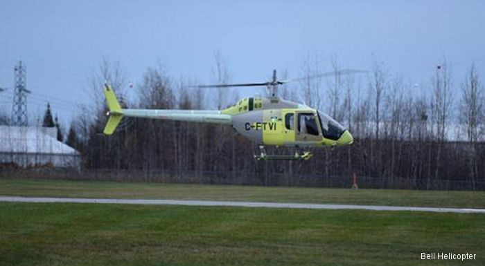 The Bell 505 Jet Ranger X helicopter maiden flight took place at the  Mirabel, Québec manufacturing facility, Canada on November 10, 2014.