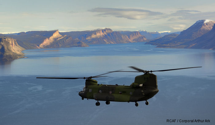 AETE team tests Chinooks in Canada's North