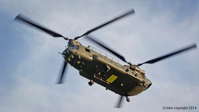 RAF unveil new Mark 6 Chinook