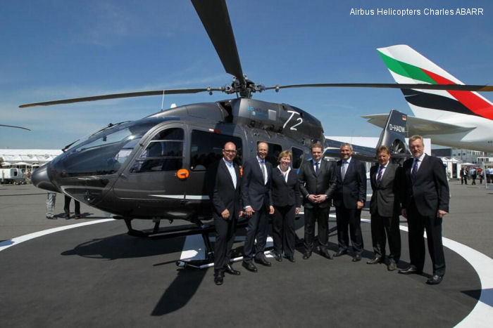 ADAC parts-by-the-hour contract for 14 EC145T2