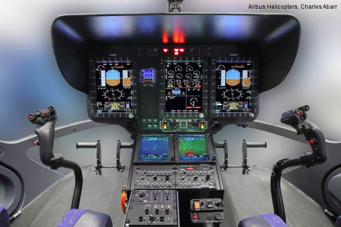 Airbus H145D2 / EC145T2 cockpit