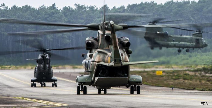 European Defence Agency organized <a href=/database/ops/120/>Hot Blade 2014</a> exercise in Portugal last July