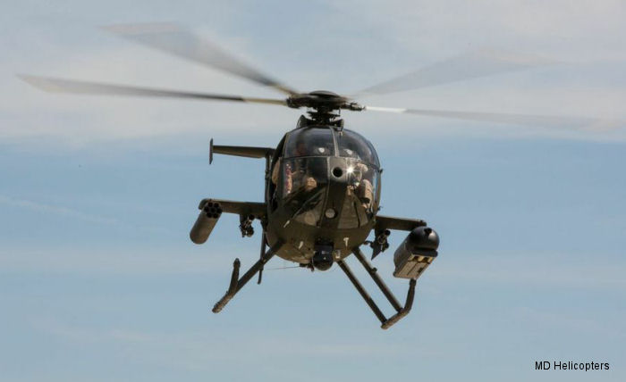 MD530G demonstration at Yuma Proving Ground