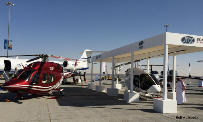 Bell Helicopter at Middle East MEBA 2014