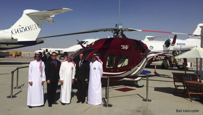 Bell Helicopter Boosts Sales in the Middle East at MEBA