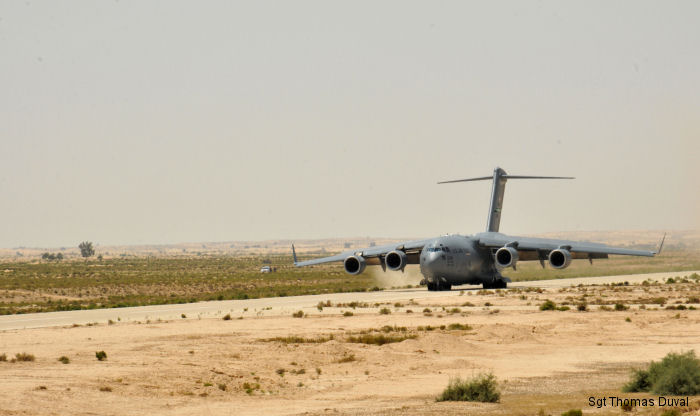 USAF and US Army at MFO Mission in Egypt