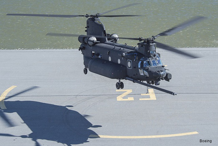 First New-Build MH-47G Special Operations Chinook