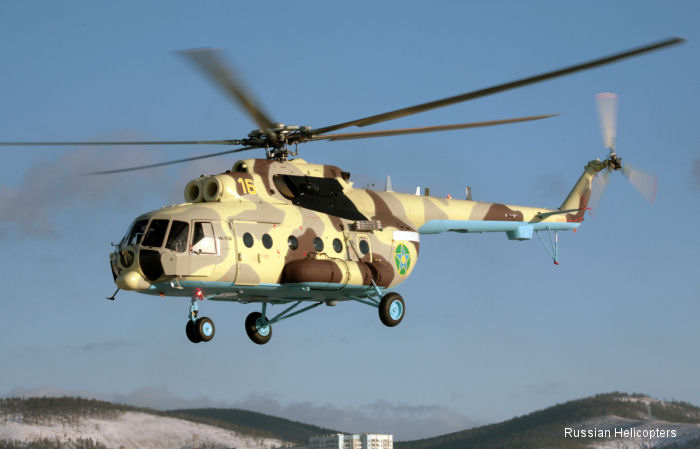 Mi-171Sh to Kazakh Border Service