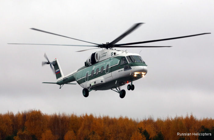 Russian Helicopters Mi-38 pre-series production prototype makes first flight