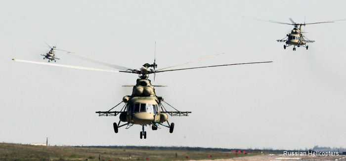 First Four Upgraded Mi-8AMTSh Delivered