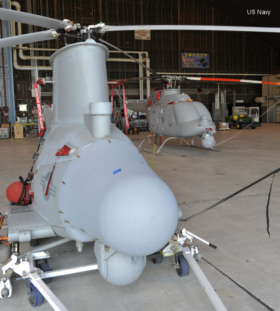MQ-8C undergo electromagnetic interference Tests