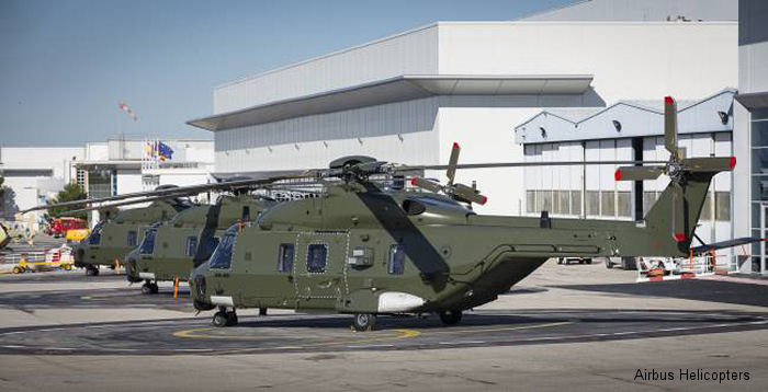 Belgium takes delivery of last NH90 TTH