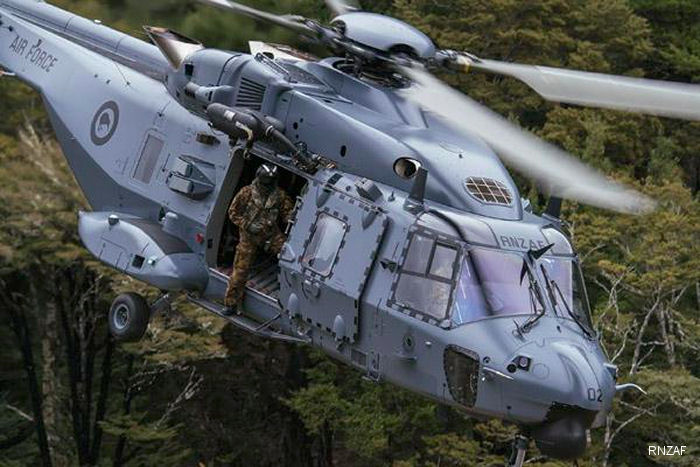 The Helicopter Transition Unit (HTU) which is responsible for the introduction into service of the NH90 and AW109 helicopters, was merged into 3 Squadron. The NH90 replaced the Huey UH-1H Iroquois  as RNZAF main helicopter.