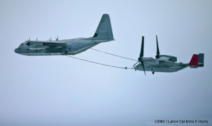 Marines deploy Ospreys to Support Ebola Fight