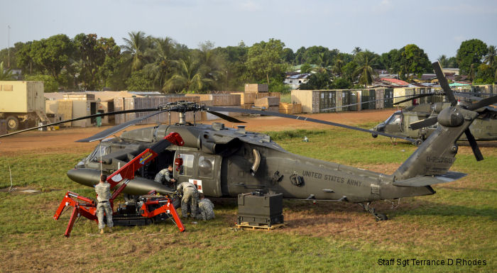 HH-60L Black Hawk MEDEVAC helicopter