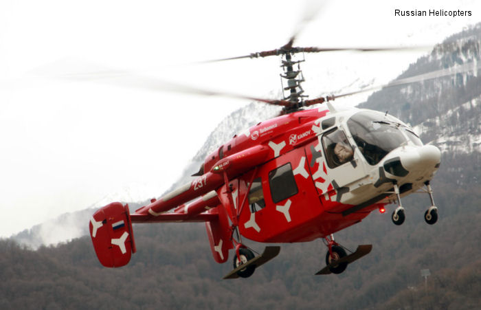 Russian Helicopters role in XXII Winter Olympic Games in Sochi