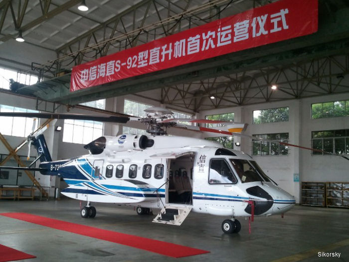 CITIC Offshore Helicopter Company First S-92