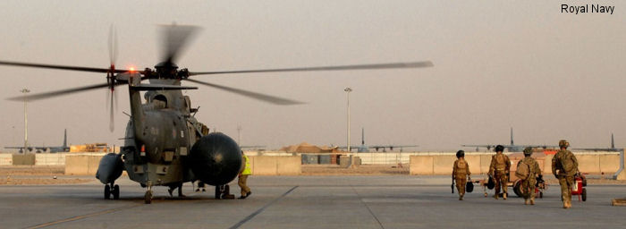 Royal Navy Sea Kings 5 years in Afghan skies