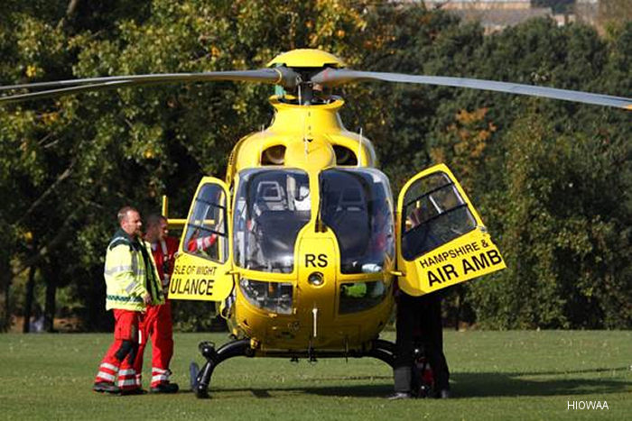 Hampshire and Isle of Wight Air Ambulance in TV Show