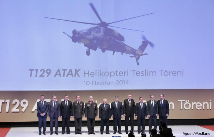 Turkey Takes Delivery of T129 ATAK