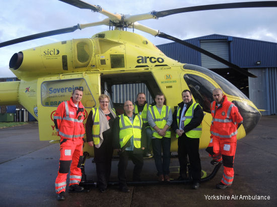 Yorkshire Air ambulance gets Euro compliance