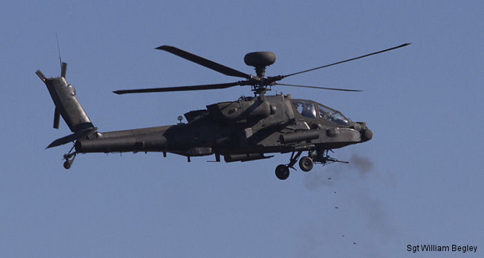 3rd CAB Apaches Aerial Gunnery Training