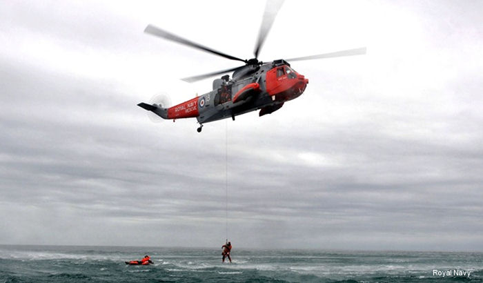 Royal Navy 771 Squadron Final Month of SAR Operations